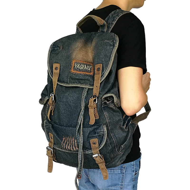 Retro torba na ramię z płótna  – Canvas Backpack Casual recenzja i cena