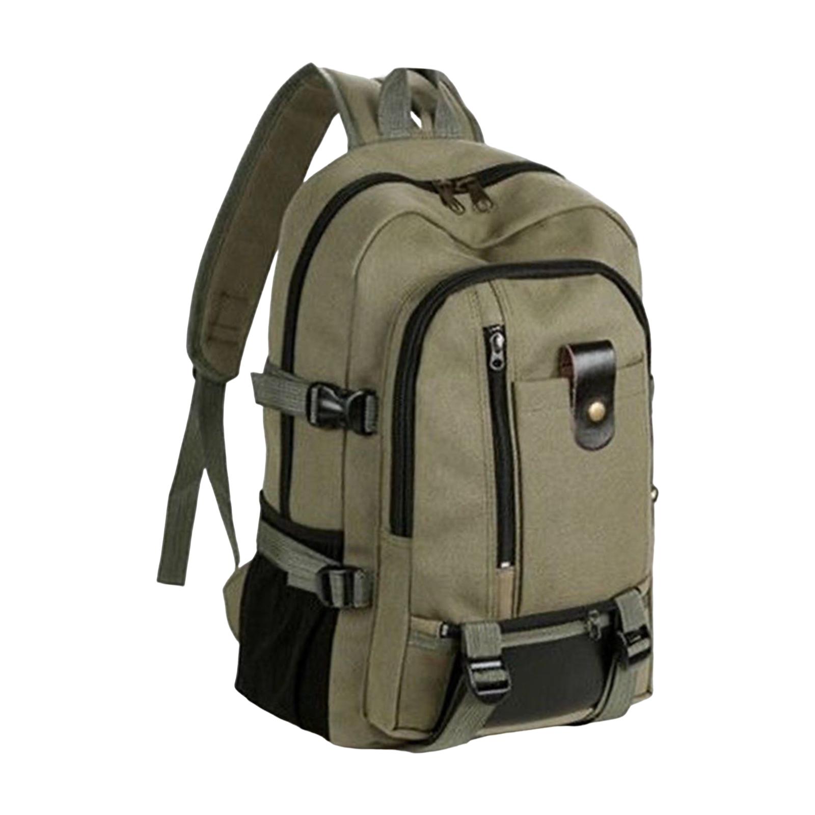 Duży plecak podróżny z płótna, – Canvas Backpack Casual recenzja i cena